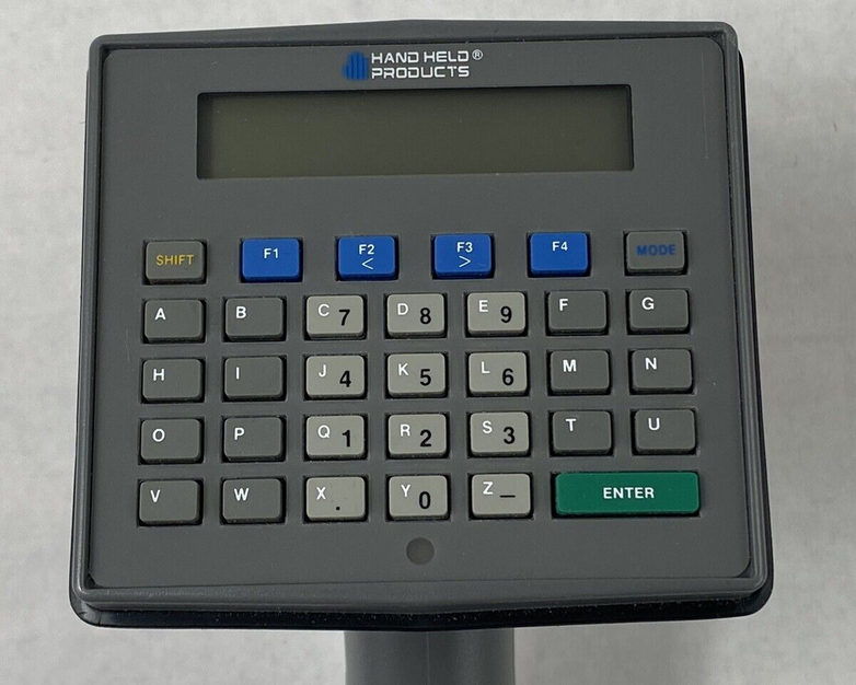 Hand Held Products Laser Wand Barcode Scanner and Cradle Untested w/ AC Adapter