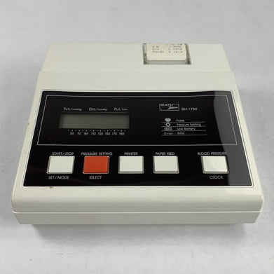 Heath Zenith BH-1750 Blood Pressure and Pulse Rate Unit Tested - Bad Arm Band