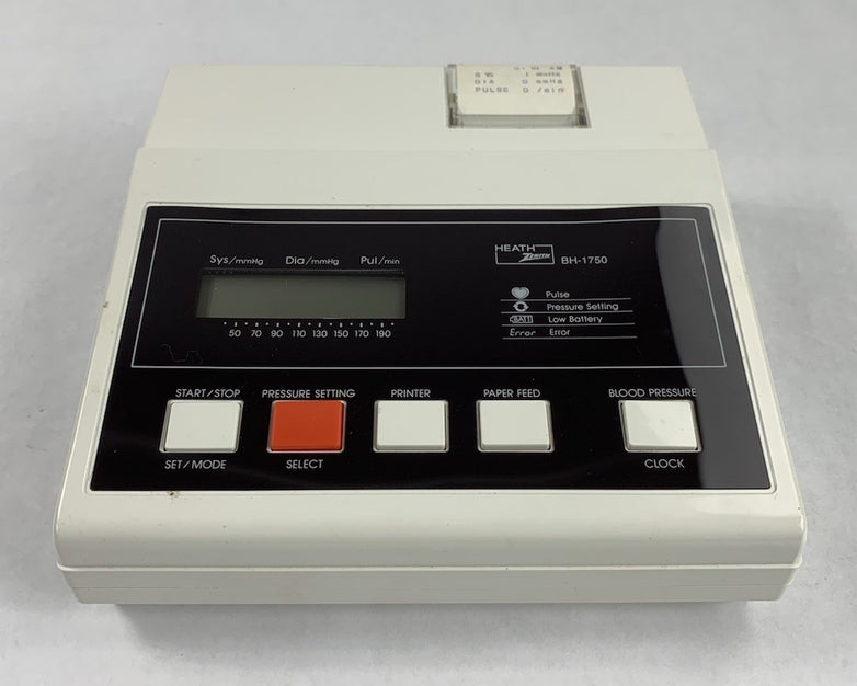 Heath Zenith BH-1750 Blood Pressure and Pulse Rate Unit Tested - Bad Arm Band