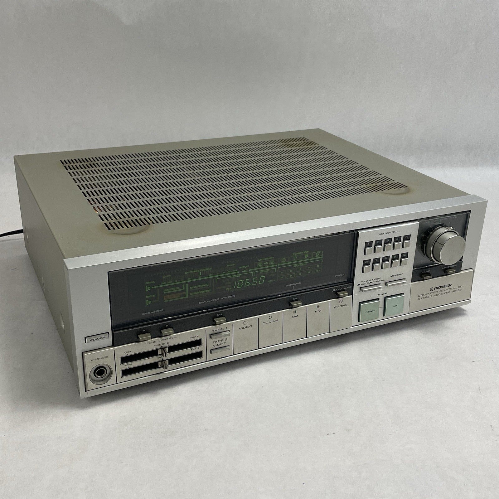 Pioneer SX-60 AV Receiver Amplifier  Tested1