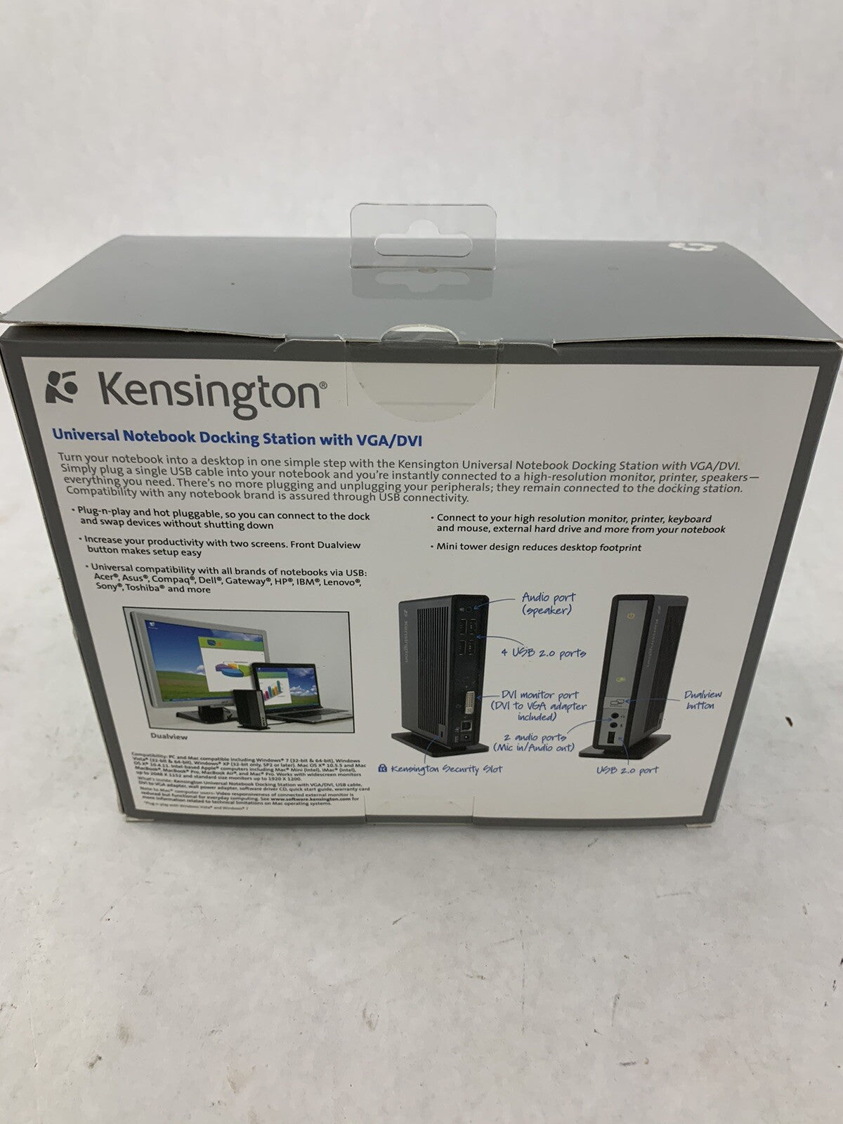 Kensington K33930US Universal Docking Station3