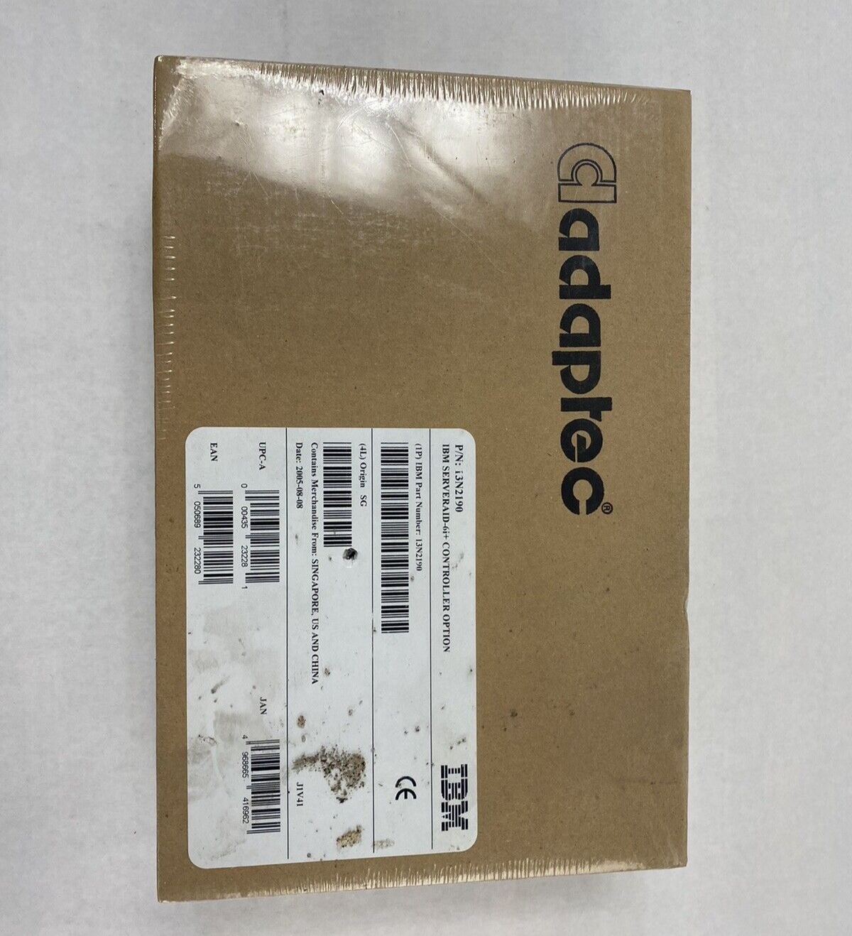 Adaptec IBM ServeRAID-6i + Controller Option P/N: 13N2190 Sealed