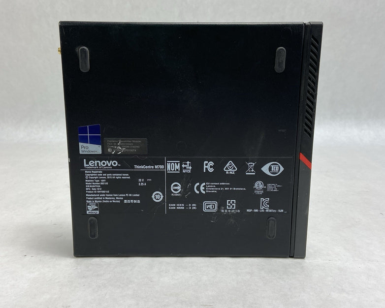 Lenovo ThinkCentre M700 MFF Intel Core i3-6100T 3.2GHz 8GB RAM No AC/HDD/OS