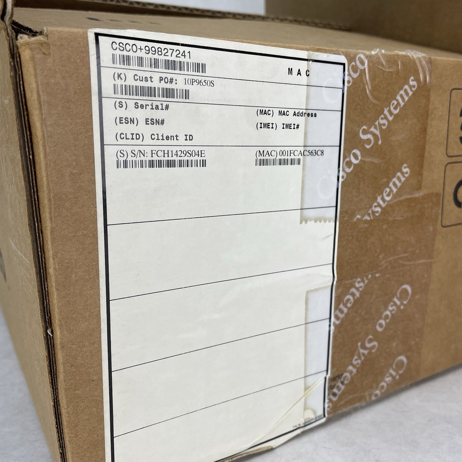 Cisco VG202 Analog Voice Gateway w/power supply & accessories