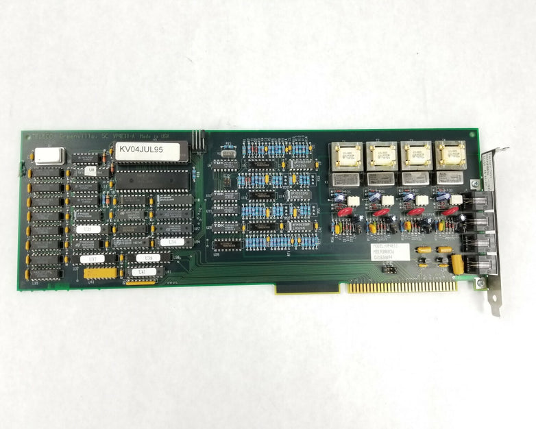 Teleco VP4EII-A MS19UN0036 17841 8-BIT ISA Card