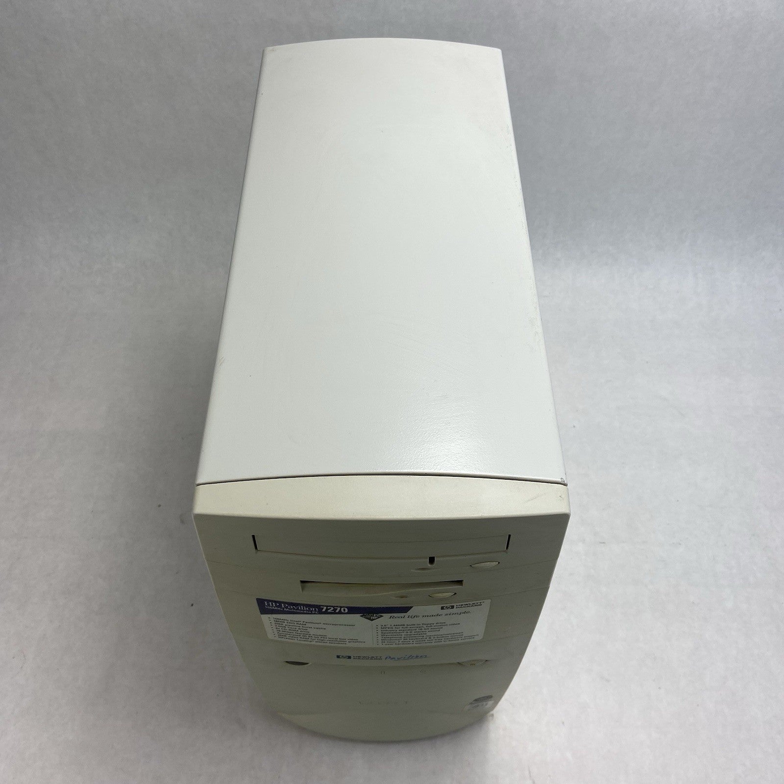 HP Pavilion 7270 MT Intel Pentium 166MHz 48MB RAM No HDD No OS2