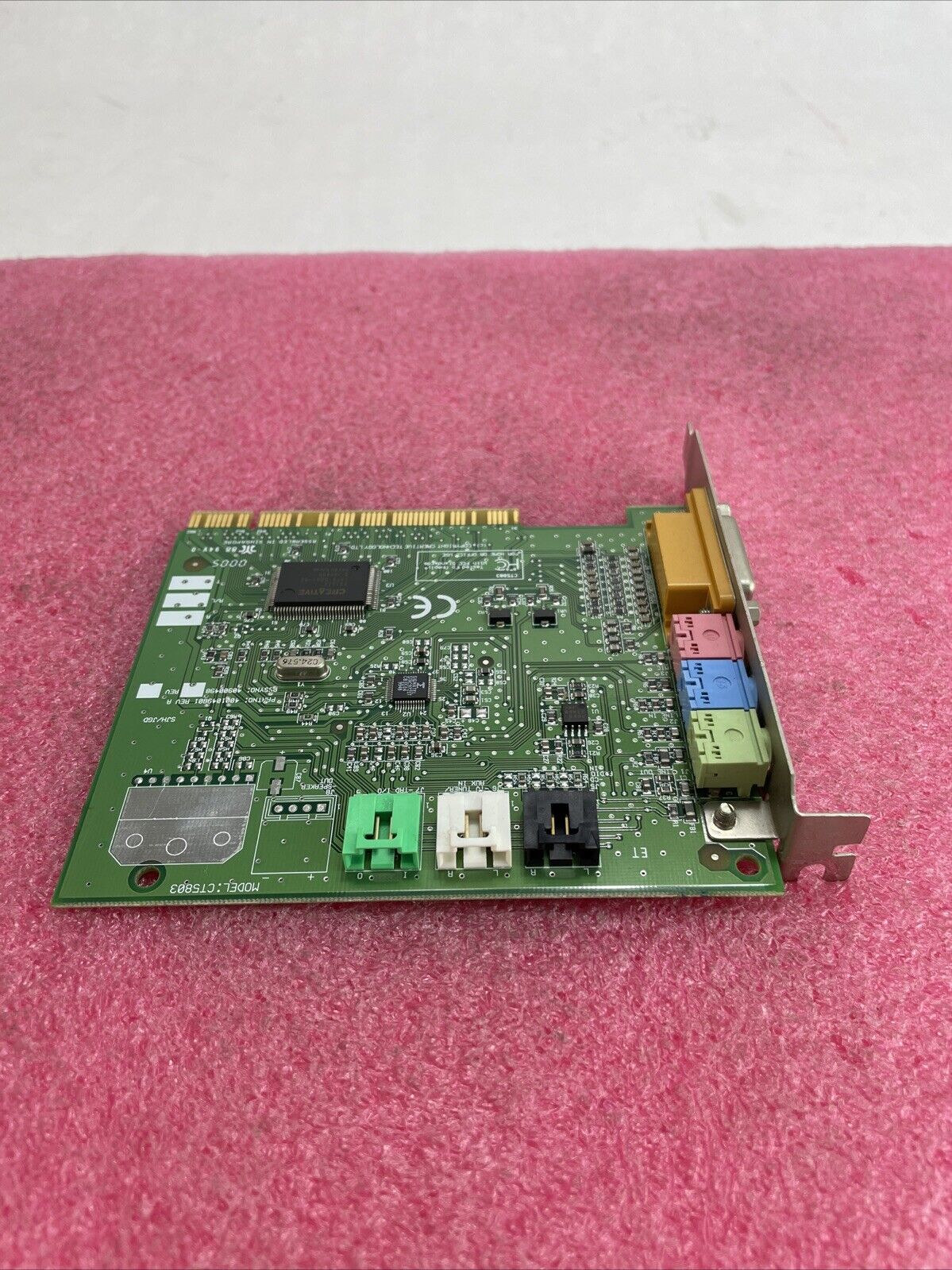 Creative Technology CT5803 PCI Audio Card