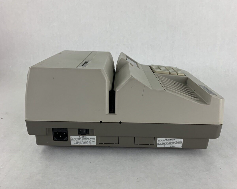Standard Register TE1916 MICR Check Encoder Tested Need New Ribbon