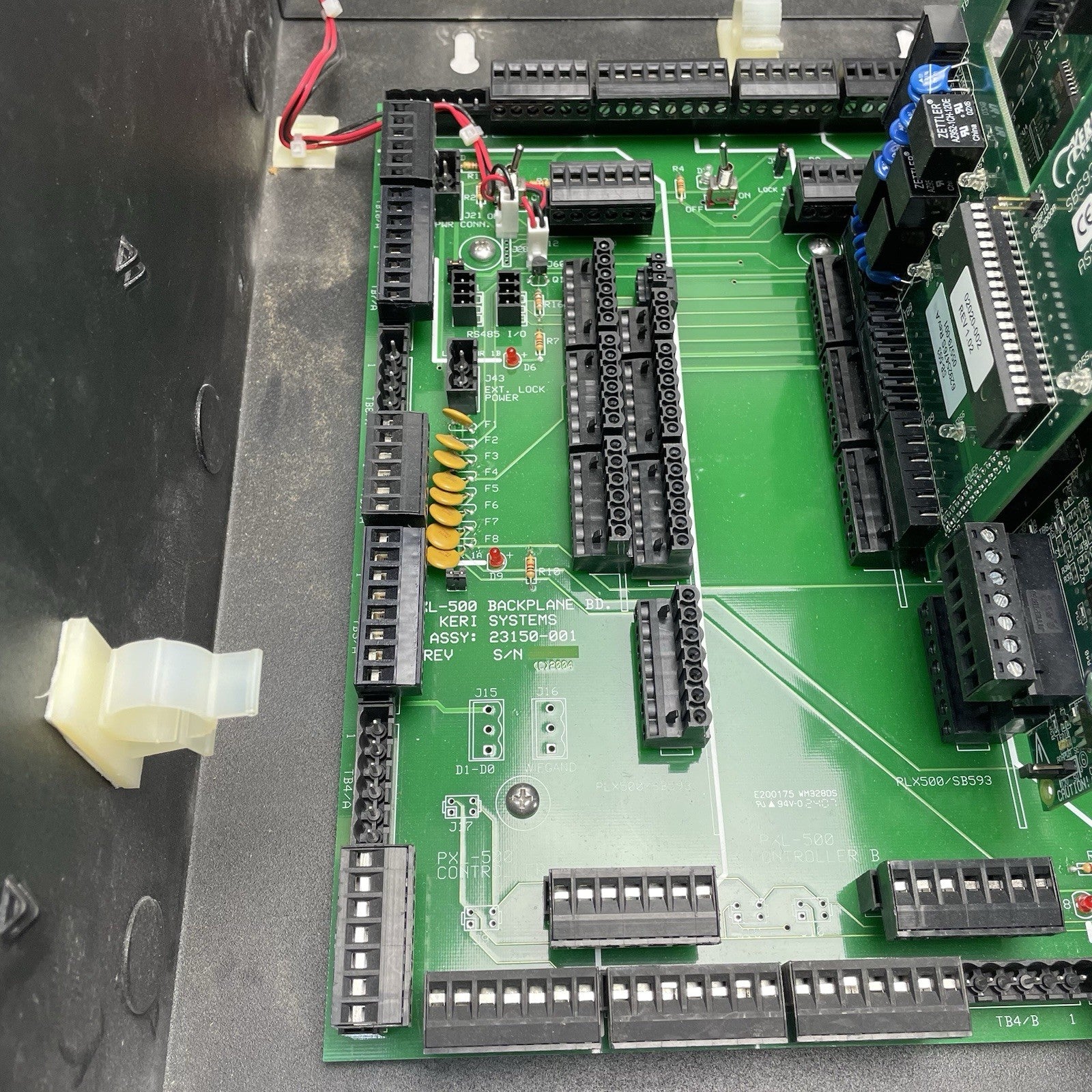 Keri Systems PXL-500 KDC 8 Door Concentrator Panel 05150-001 with 2 SB-593 board