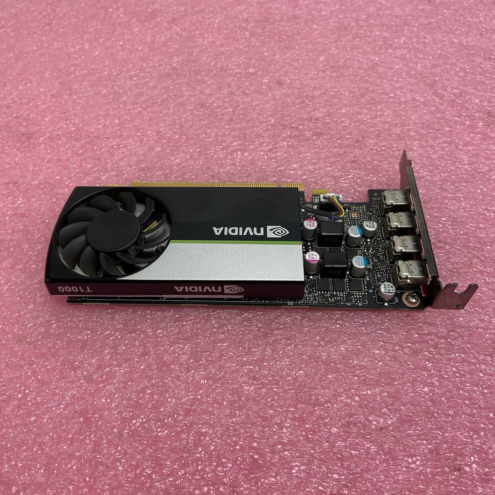 PNY Nvidia Quadro T1000 4GB GDDR6 PCIe x16 Mini DP x4 Low Profile Graphics Card2