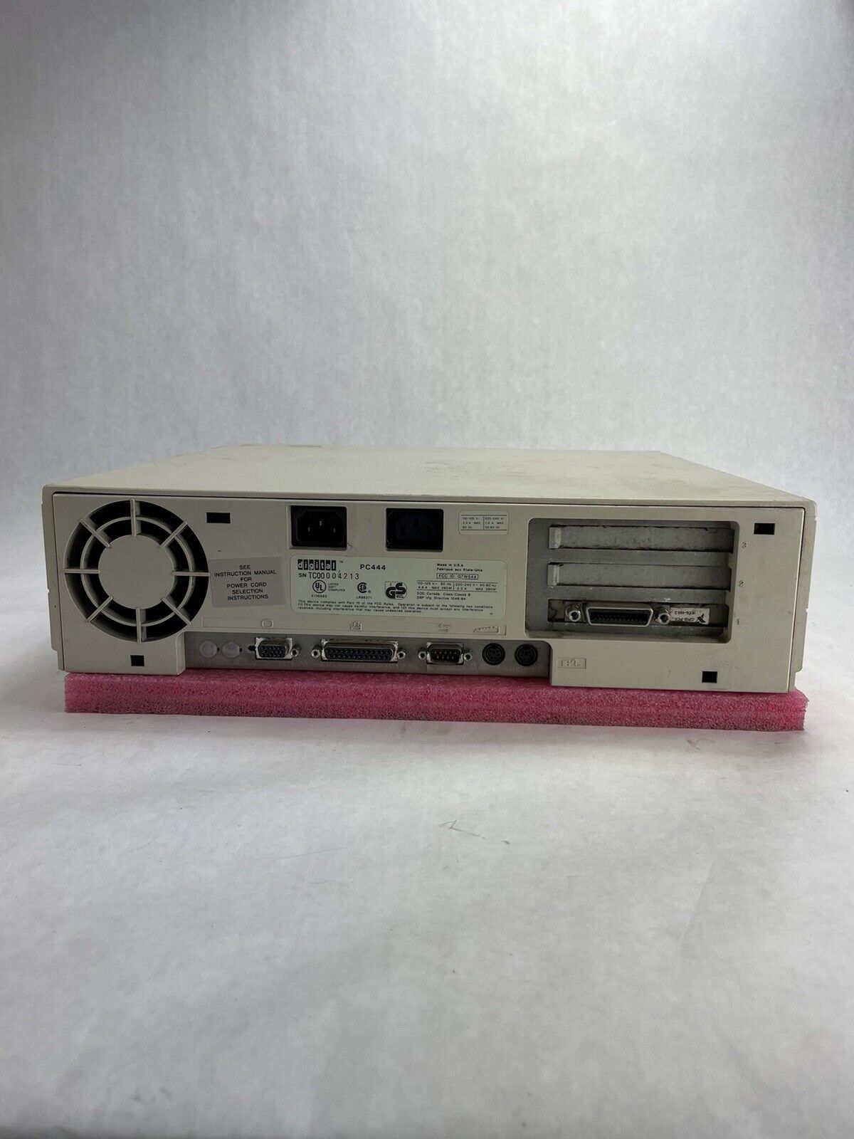 DEC DECPC 316SX PC484 DT Intel 80386sx 16MHz 3MB RAM No HDD No OS