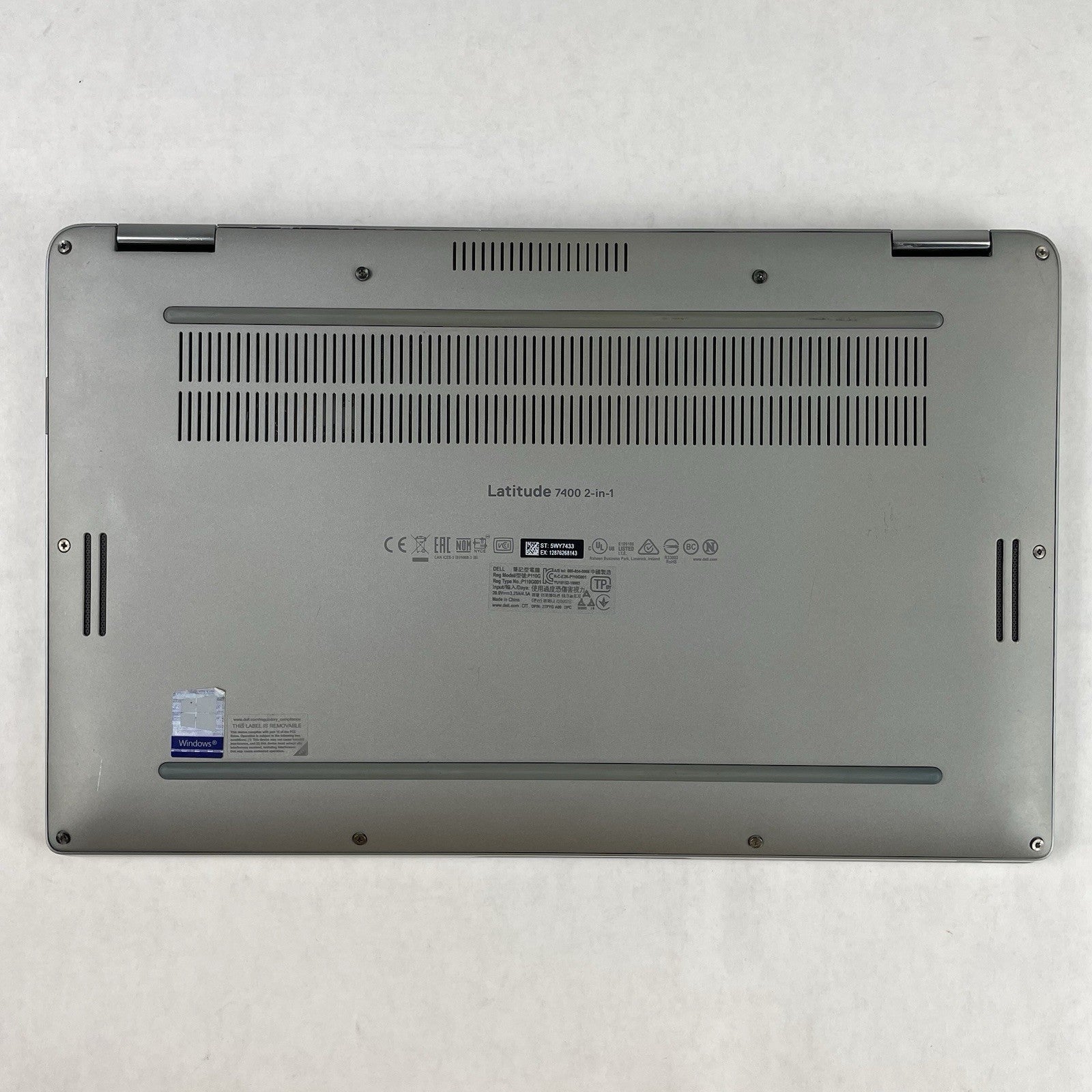 Dell Latitude 7400 2in1 14" i7-8665U 1.90 GHz 16 GB RAM No SSD/OS/AC/Batt16