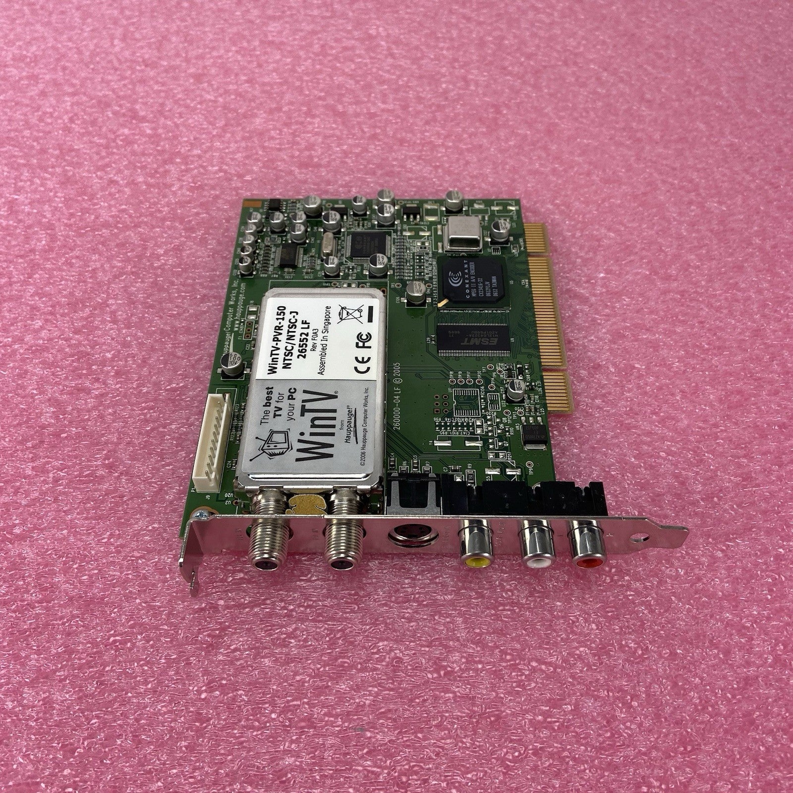 Hauppauge WinTV-PVR-150 5188-4202 PCI Capture Card3