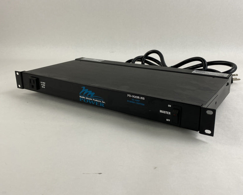 Middle Atlantic PD-920R-NS 20 AMP Power Center 8 Outlet