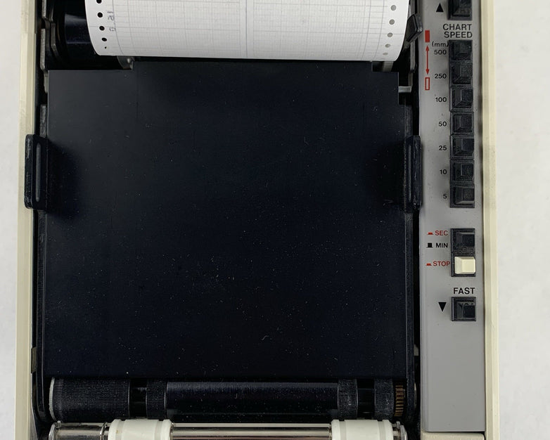 Graphtec WR3101 Linearcorder Mark VII Powers and Prints Not Fully Tested