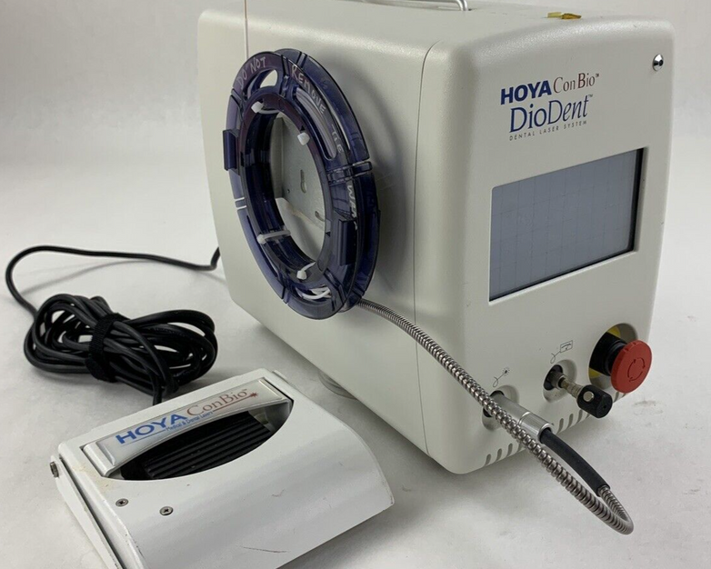 Hoya ConBio DioDent laser Unit Oral Tissue Ablation System W/ Power Supply