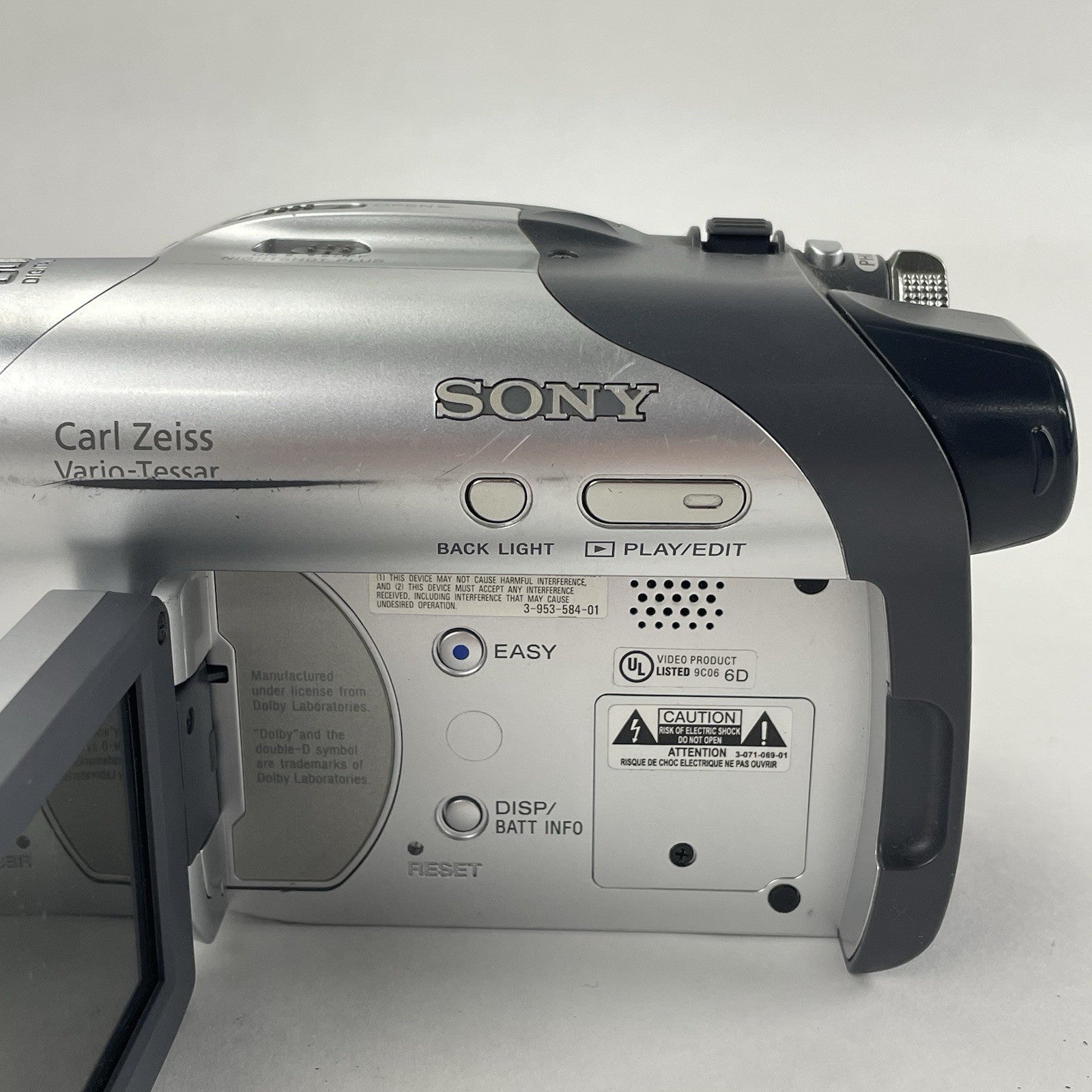 Sony Handycam DCR-DVD105E Tested & Reset No Power Cord No Disc3
