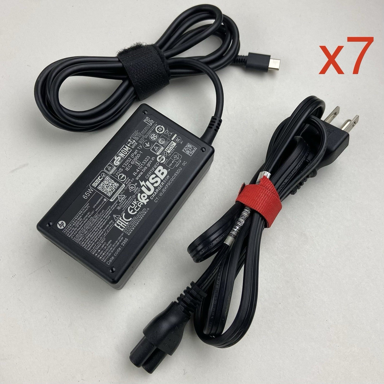 HP 65W Type-C USB-C Adapter For EliteBook - Lot Of 70