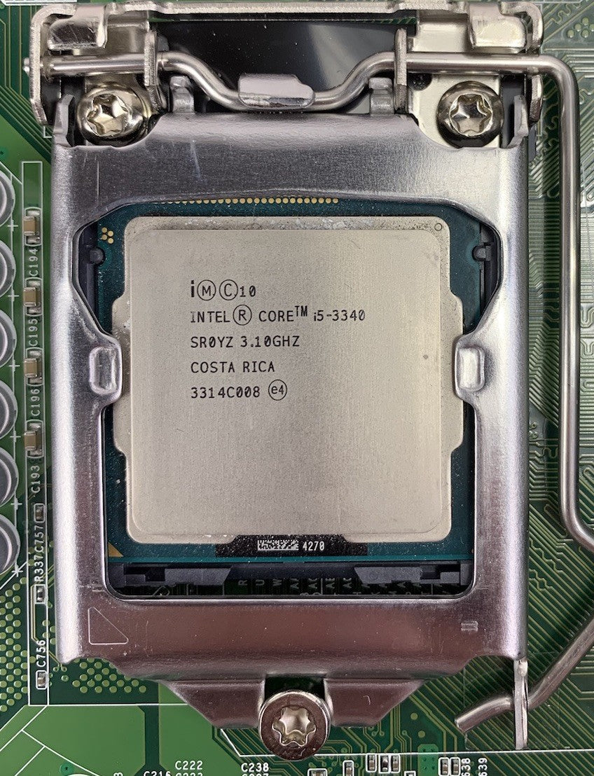 DFI MB331 Motherboard Intel Core i5-3340 3.1GHz 4GB RAM No Shield