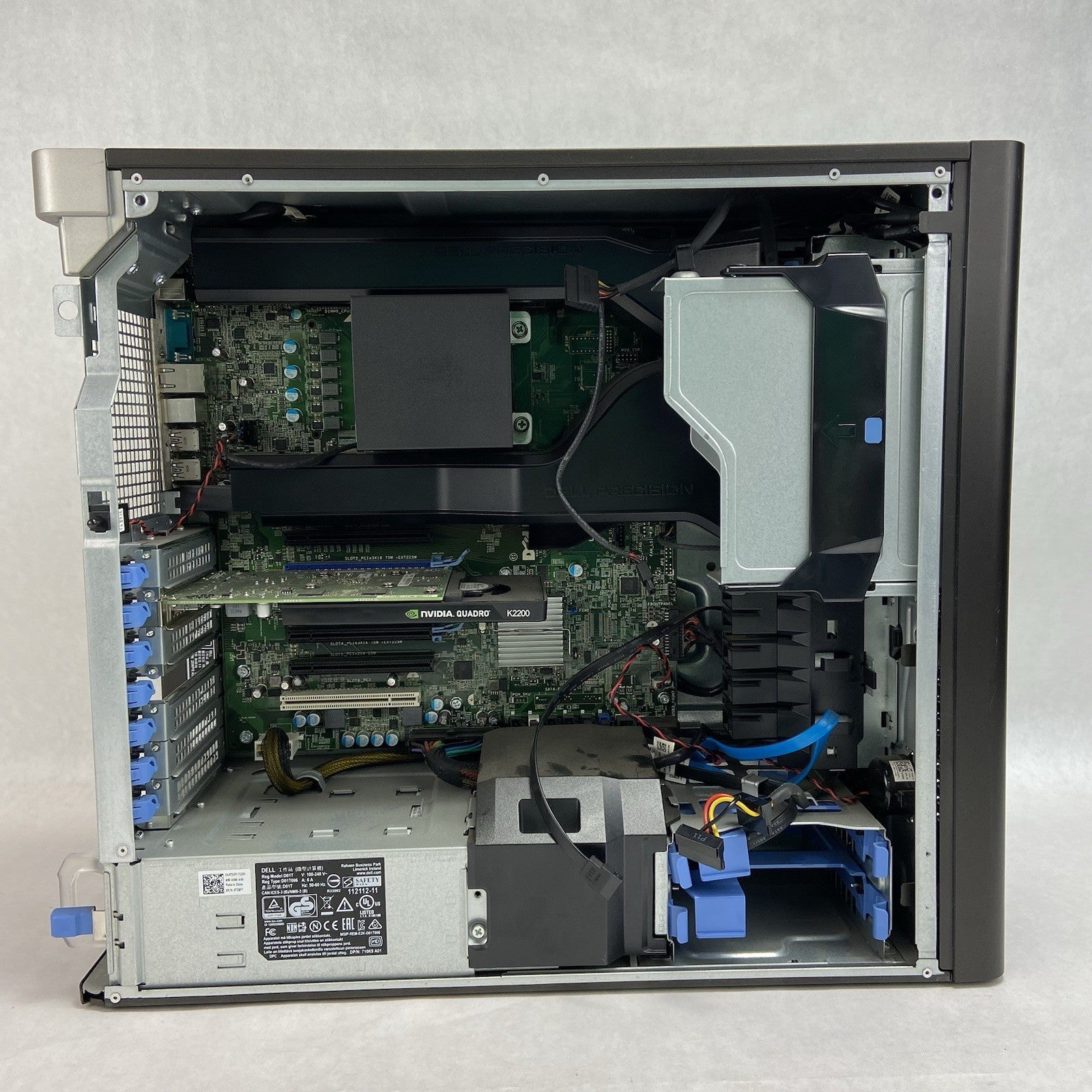 Dell Precision 5810 MT Intel Xeon E5-1603 V3 2.8GHz 64GB RAM K2200 No HDD/OS9