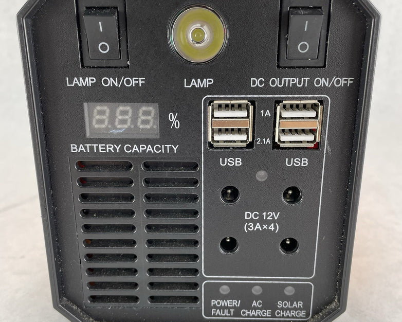 Aeiusny UPS-500AD Solar Generator Portable Power Station Used