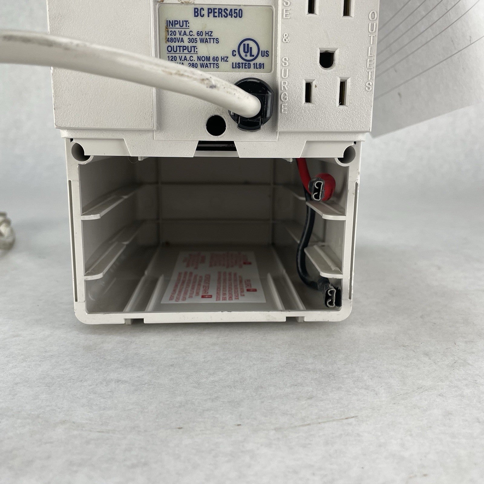 Tripp Lite BC-PERRS450 Personal UPS 450 VA 120 V Tested