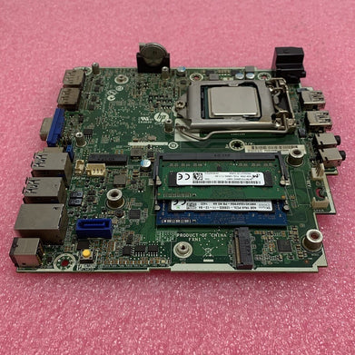 HP EliteDesk 800 G1 Micro Motherboard Intel Core i5-4590T 2GHz 8GB RAM w/ Shield