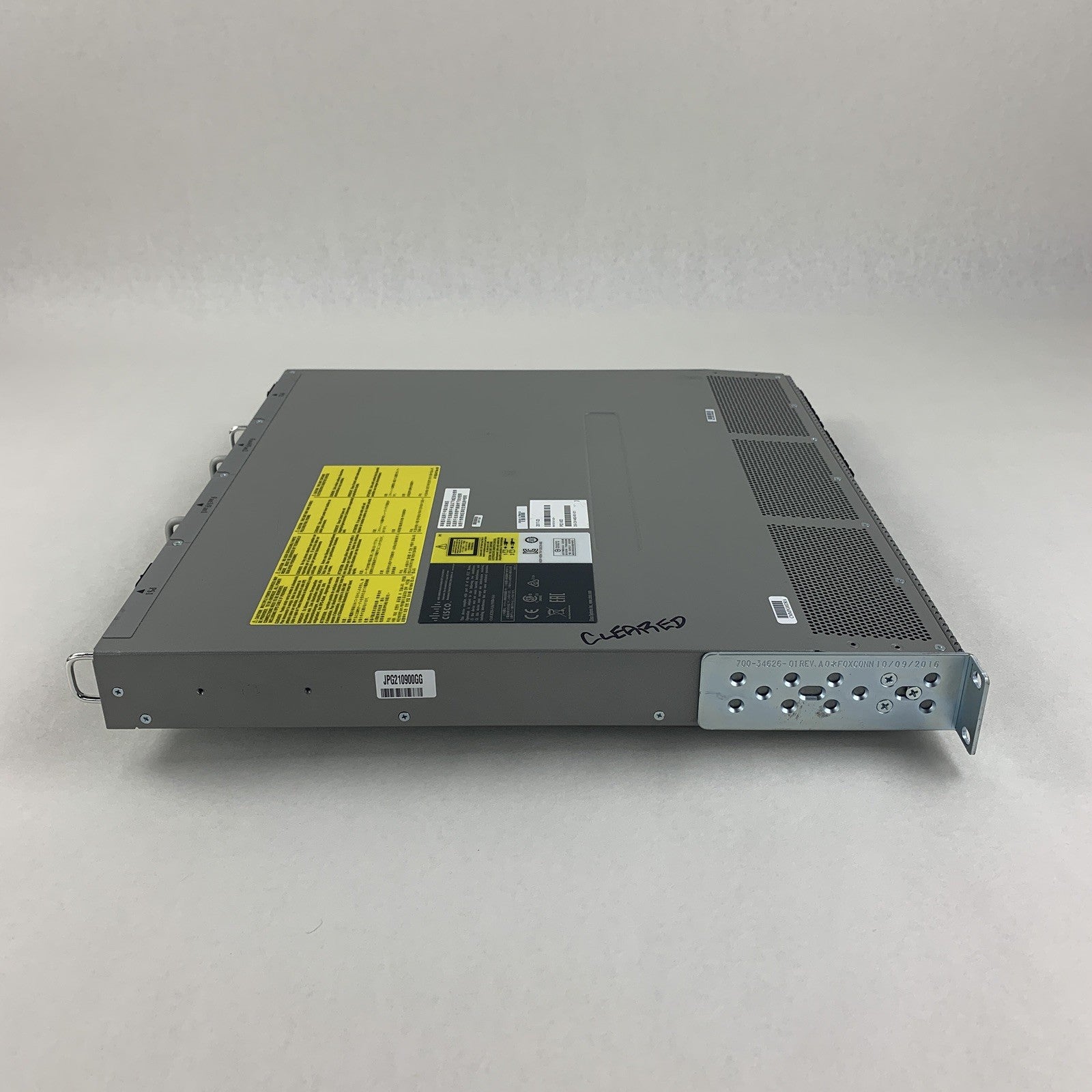 Cisco DS-C9148S-K9 MDS 9148S 16G Multilayer Fabric Switch Tested 2x Power Supply