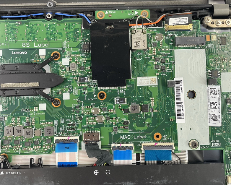 Lenovo ThinkPad T490s 14" i7-8665U 1.90 GHz 16 GB RAM No SSD No OS Missing "F1"