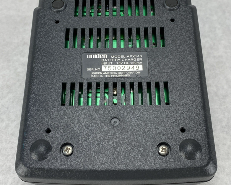 Uniden APX143 Battery Charger No AC Adapter Untested (Lot of 7)