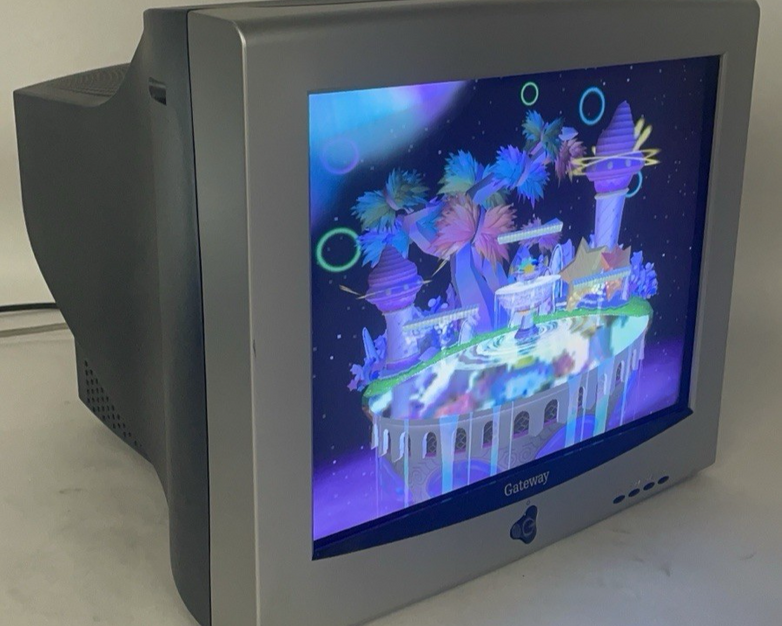Gateway VX750 786N 100hz 17" VGA CRT Monitor - No Stand