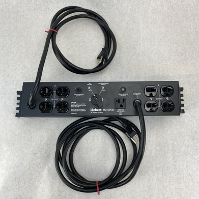 Emerson MP2-120C Liebert MicroPOD AC Power System 120V 16A - Two Straight 5-20P