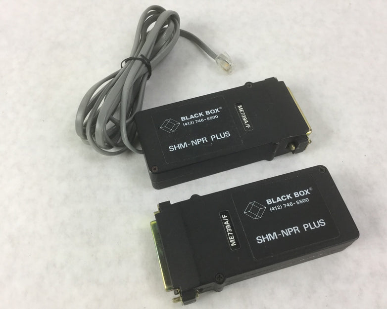Black Box SHM-NPR PLUS, Lot of 2