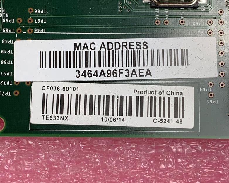 HP LaserJet M600 Series Printer CF036-60101 Main Formatter Board