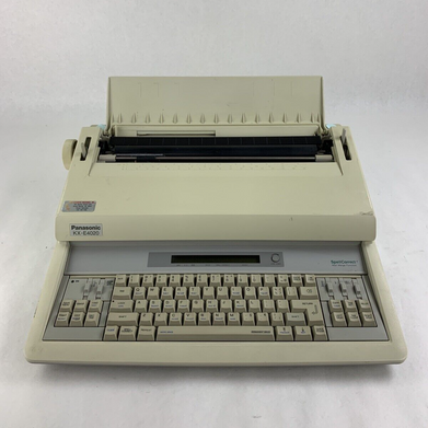 Vintage Panasonic Electronic Typewriter KX-E4020 Bad Roller Still Types