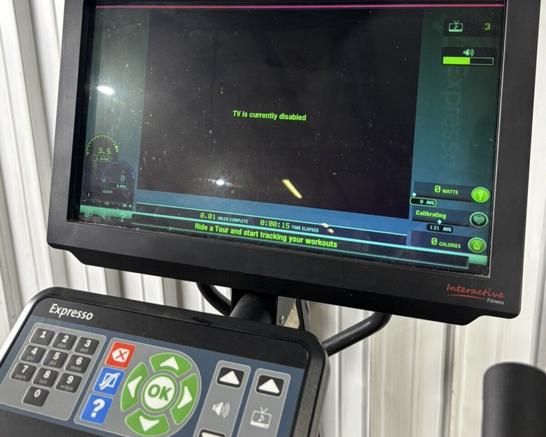 Expresso HD Interactive Upright Bike Tested Works Screen Freezes