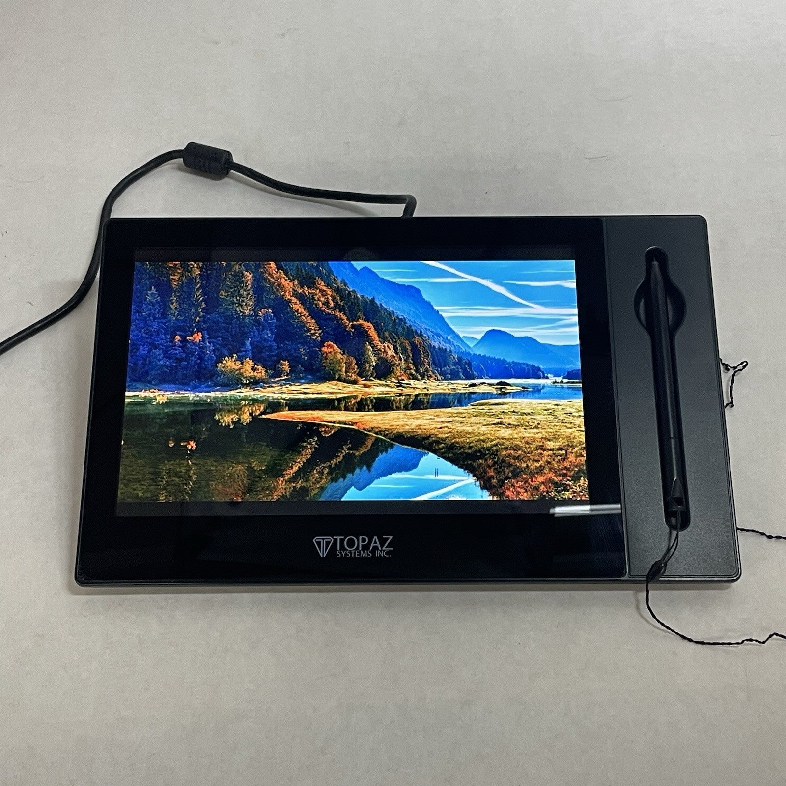 Topaz TD-LBK101VA-USB-R USB Signature Terminal Power Tested1