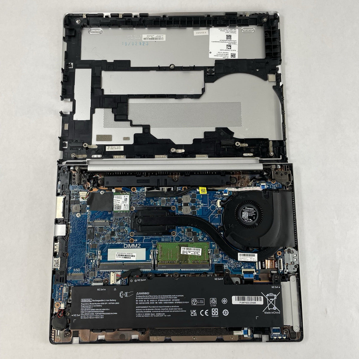 HP mt44 14" Ryzen 3 Pro 2300U 2.00 GHz 4 GB RAM No SSD/OS/AC16