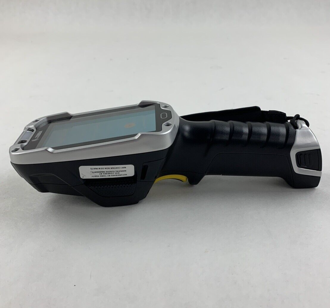 Zebra TC8000 Handheld PC Barcode Scanner Tested w/ Battery, Cradle, Power Supply