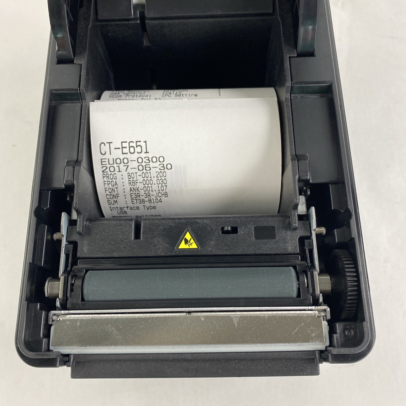 Citizen CT-E651 Thermal Printer Tested No Cords No Page Count9