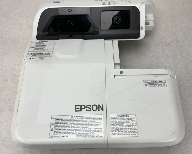 Epson H741A BrightLink 685Wi LCD Projector 5190 Lamp Hours - No Remote