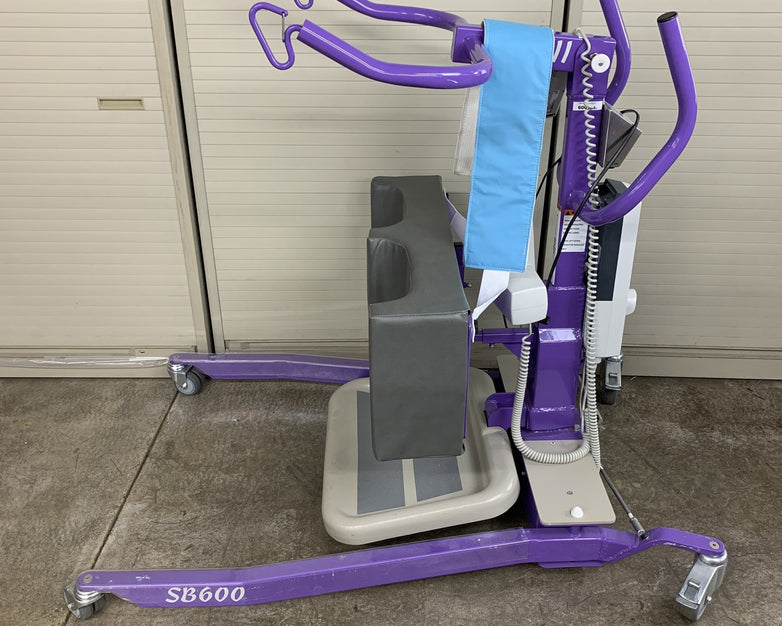 Vancare Vera II SB600 Powered Sit-to-Stand Patient Lift Powers Arms Don't Lift