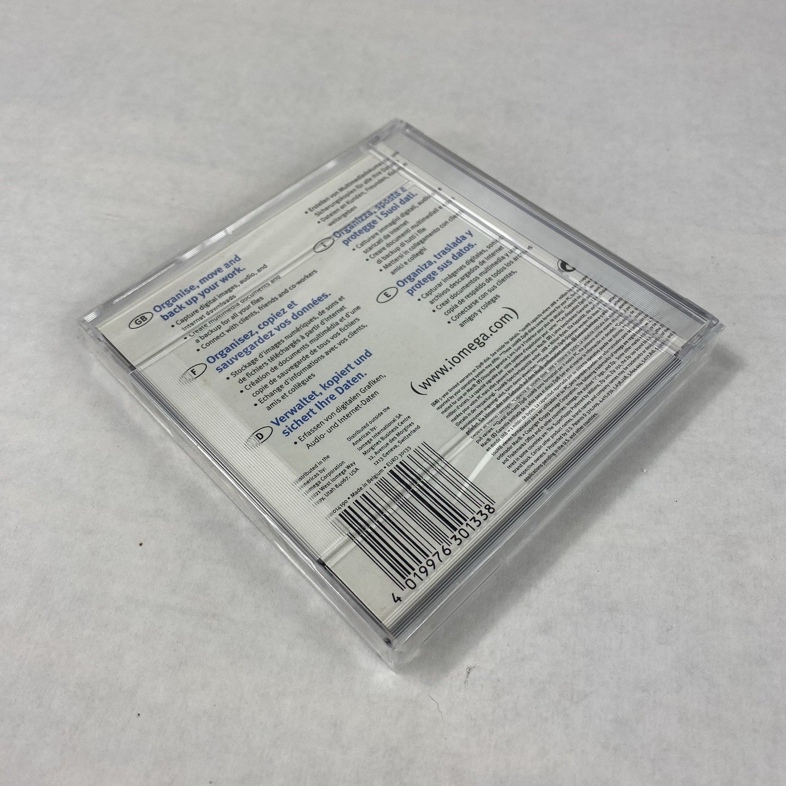 Iomega ZIP 100 pc100mb PC Formatted Data Cartridge (Lot of 6)