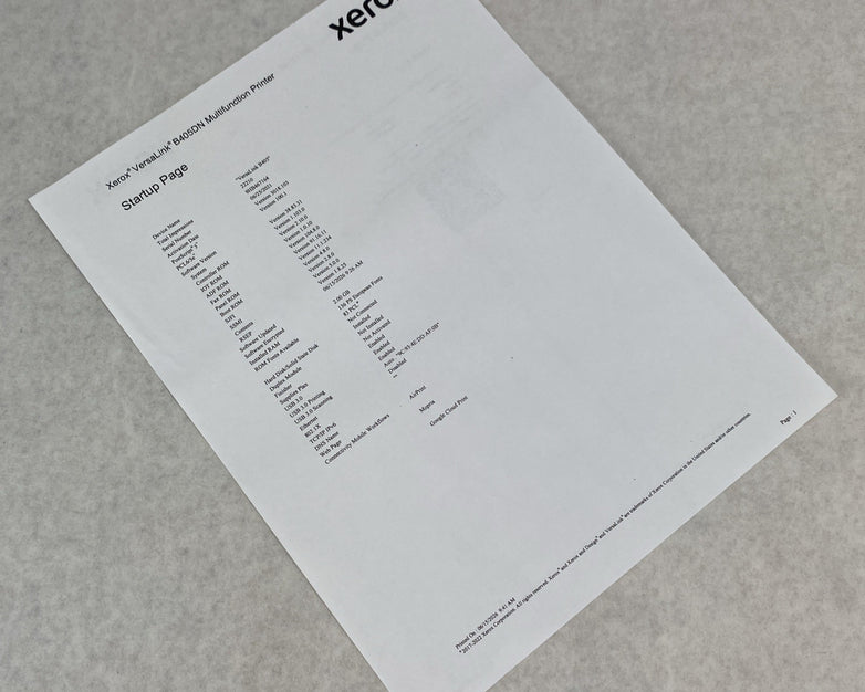 Xerox VersaLink B405 Monochrome B&W Multifunction Printer B405DN - Lot of 2