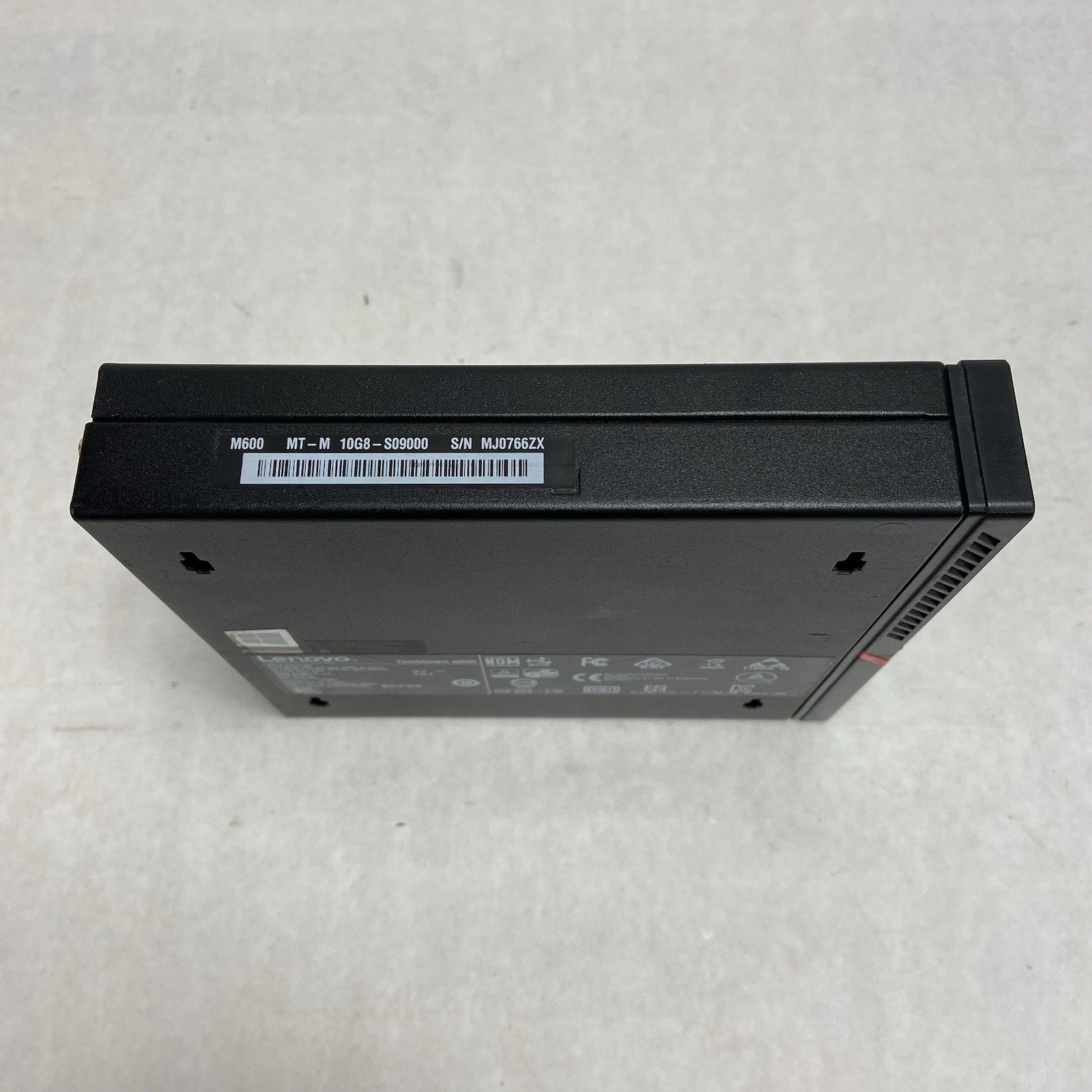 Lenovo ThinkCentre M600 Micro Pentium J3710 1.6GHz 8GB RAM No HDDOSACCADDY3