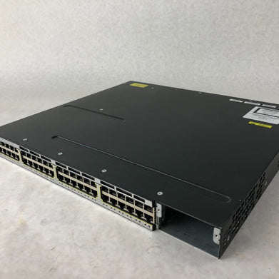 Cisco WS-C3750X-48P-S 48-Port GbE PoE Catalyst Network Switch