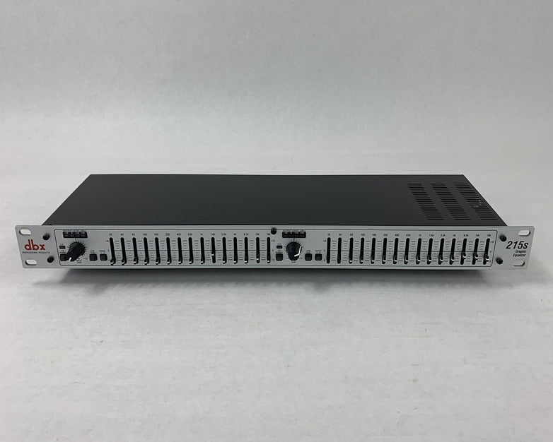 DBX 215s DBX215SV Graphic Equalizer Tested Broken Switch
