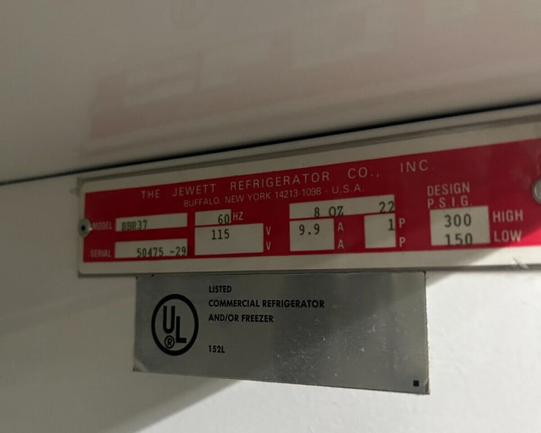 Jewett Surveillance Module T100-1 Blood Bank Refrigerator BBR37