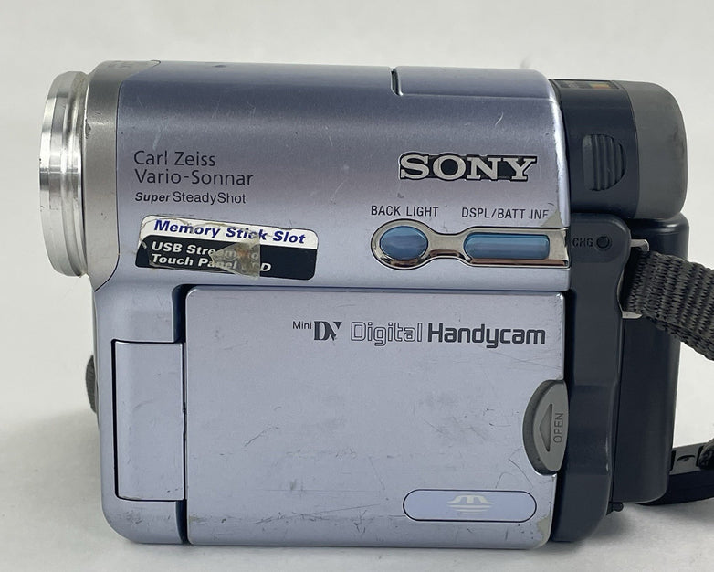 Sony Handycam DCR-TRV22E MiniDV Camcorder With Power Cord Tested