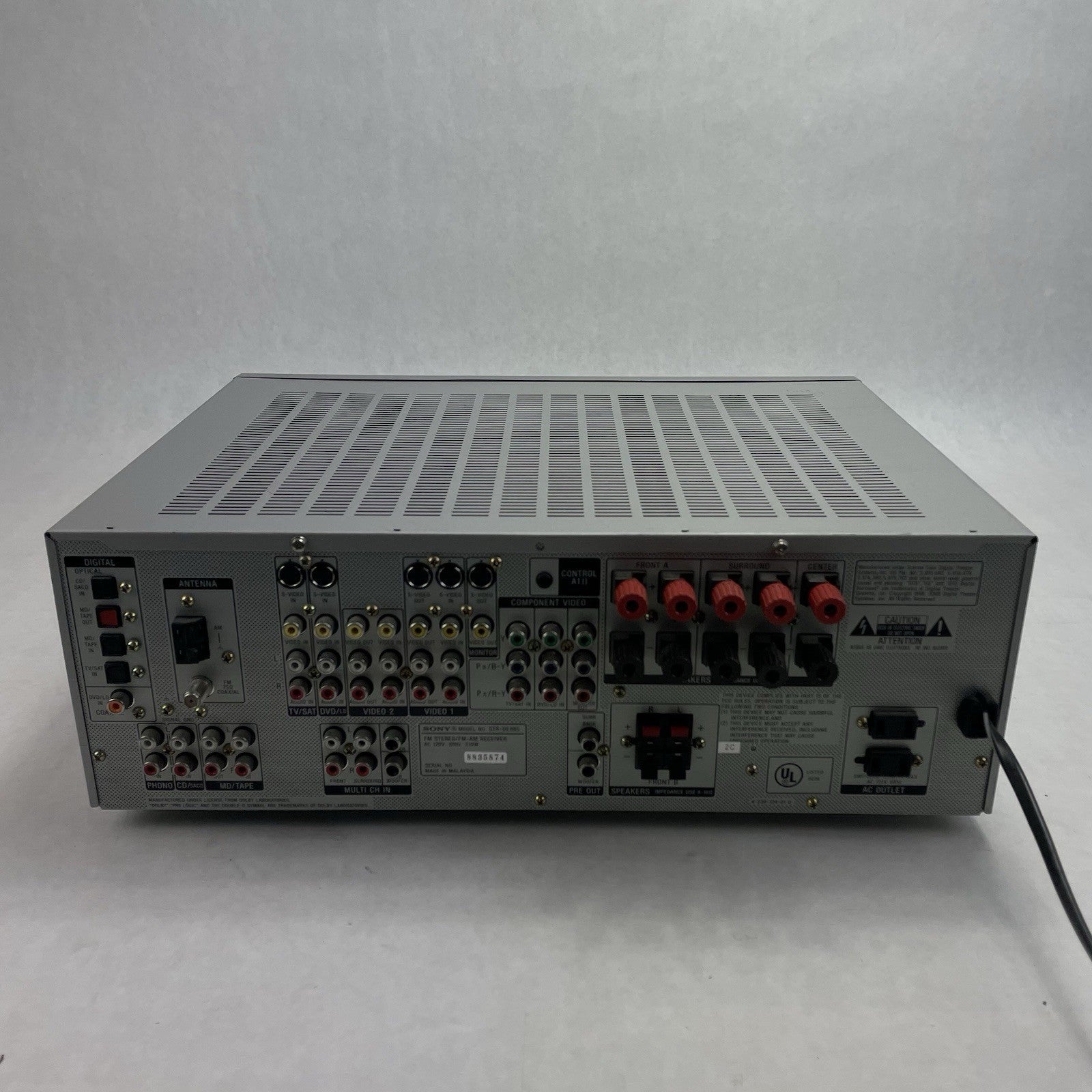 Sony STR-DE885 Stereo Receiver  5.1 Channel 100 Watt Receiver5